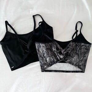 Bundle of Victoria’s Secret pink twist back sports bras